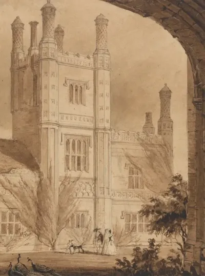 The Tower Of The Manor House East Barsham Norfolk