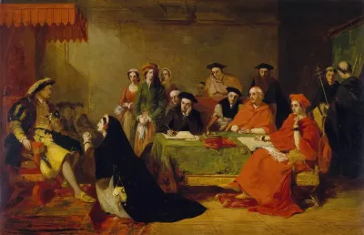 The Trial Of Queen Catherine Of Aragon