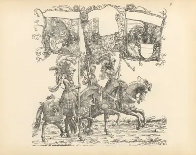 The Triumphs Of The Emperor Maximilian I Pl 57