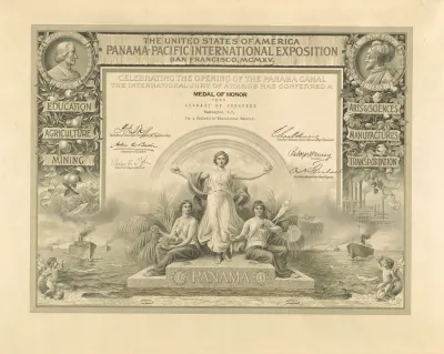 The United States Of America Panama Pacific International Exposition San Francisco Mcmxv