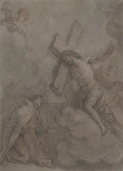 The Vision Of St John Of The Cross