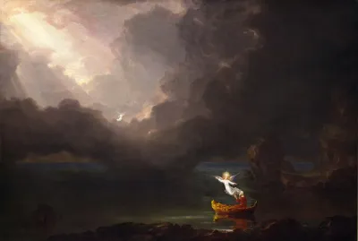 The Voyage Of Life Old Age