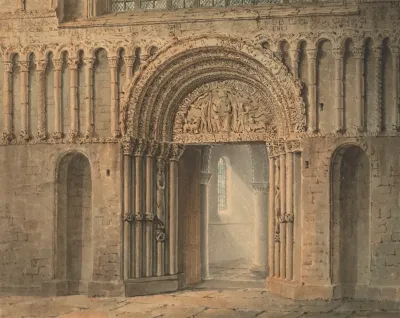 The West Door Rochester Cathedral Kent