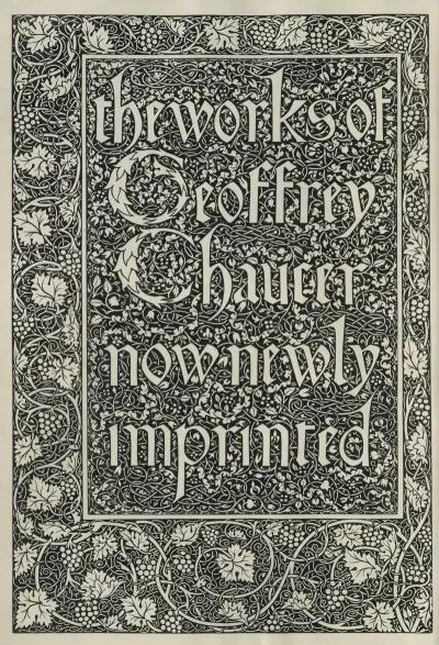 The Works Of Geoffrey Chaucer Pl 01