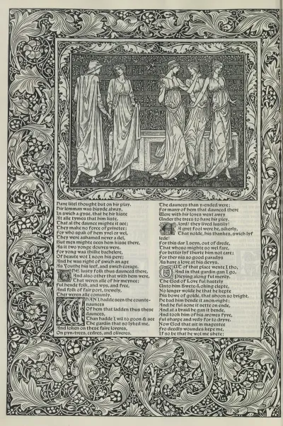 The Works Of Geoffrey Chaucer Pl 40