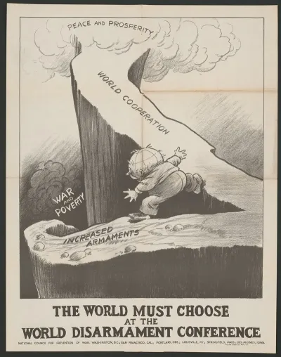 The World Must Choose At The World Disarmament Conference