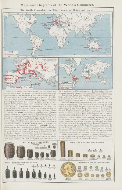 The Worlds Commodities 6 Wine Raisins Currants And Rubber