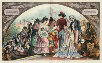 The Worlds International And Cotton Centennial Exposition New Orleans