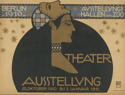 Theater Ausstellung Ausstellungshallen Am Zoo 1910
