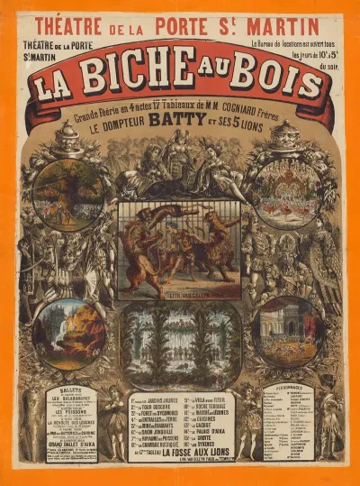 Theatre De La Porte Saint Martin La Biche Au Bois 2