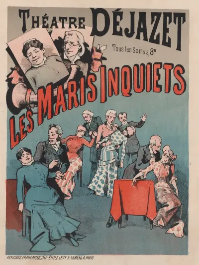 Theatre Dejazet Les Maris Inquiets
