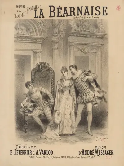 Theatre Des Bouffes Parisiens Le Bearnaise
