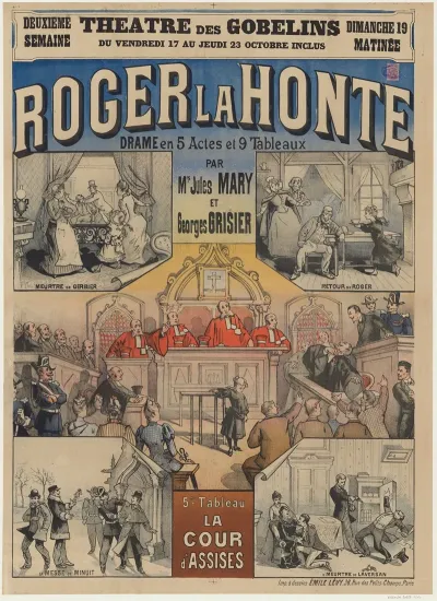 Theatre Des Gobelins Roger La Honte
