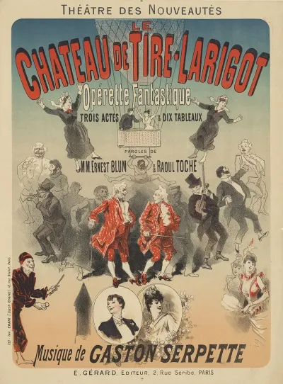 Theatre Des Nouveautes Le Chateau De Tire Larigot Operette Fantastique En Trois Actes Dix Tableaux