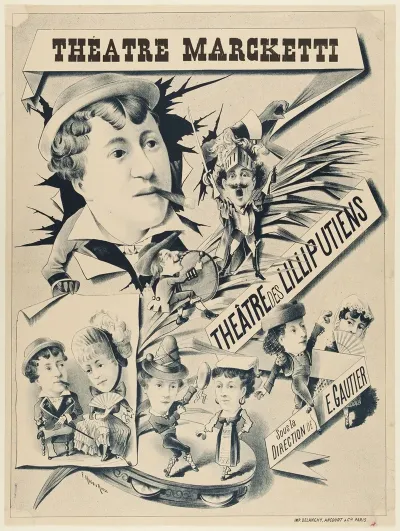 Theatre Marcketti Theatre Des Lilliputiens Sous La Direction De E Gautier