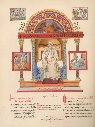 The gospels of sts augustine and cuthbert