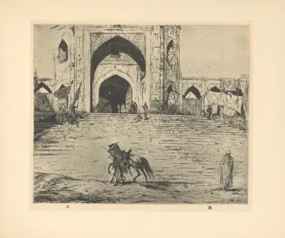 The great mosque At delhi