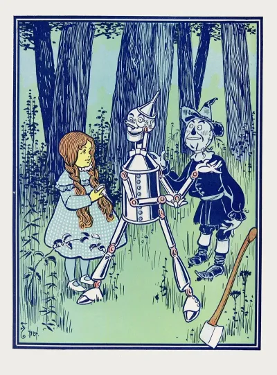 This Is The Great Comfort Said The Tin Woodman