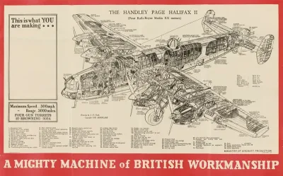 This Is What You Are Makinga Mighty Machine Of British Workmanship The Handley Page Halifax II