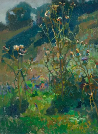 Thistles Against The Sun