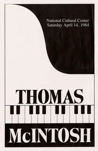 Thomas Mcintosh National Cultural Center Saturday April 14 1984
