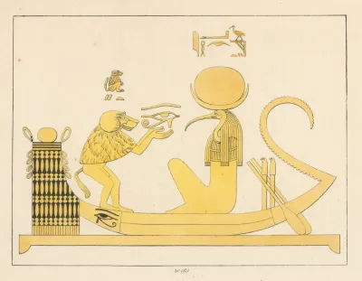 Thoth Le Second Hermes Identifie Avec La Lune