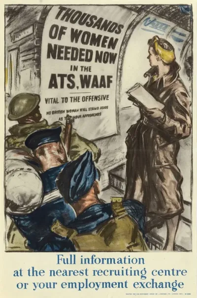 Thousands Of Women Needed Now In The Ats Waaf