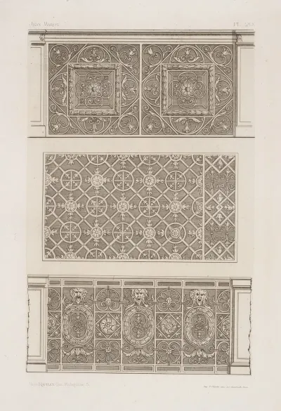 Three Designs For Wall Panels