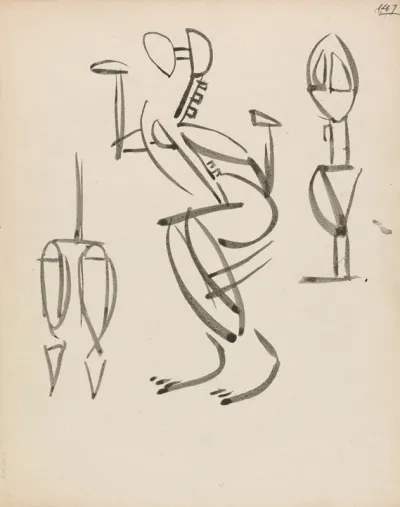 Three Figure Studies 2