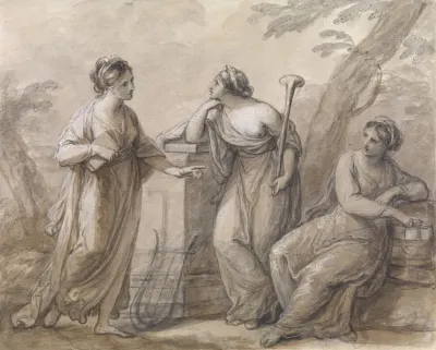 Three Muses In Conversation