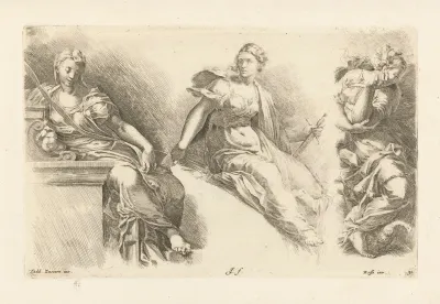 Three Seated Women