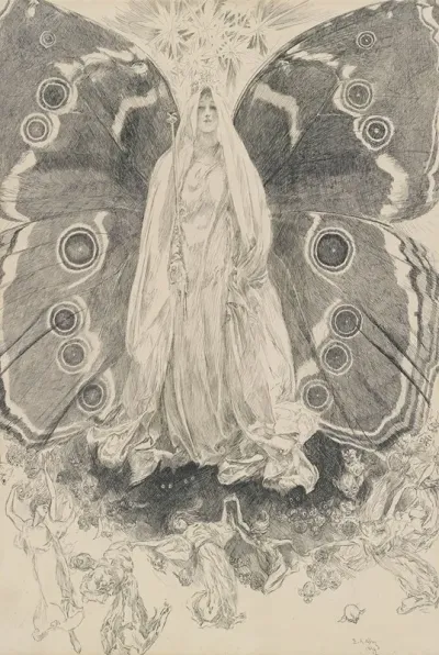 Titania Illustration For Act Ii Scene Ii A Midsummer Nights Dream