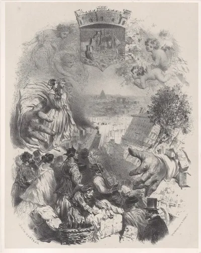 Title Page For Les Artistes Anciens Modernes Vol IX