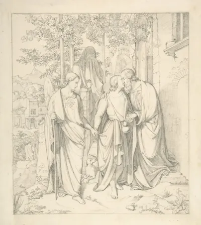 Tobias Takes Leave Of His Father