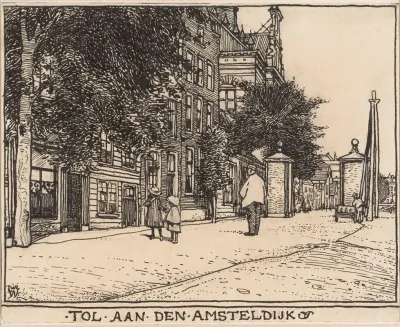 Tol Aan Den Amsteldijk Te Amsterdam