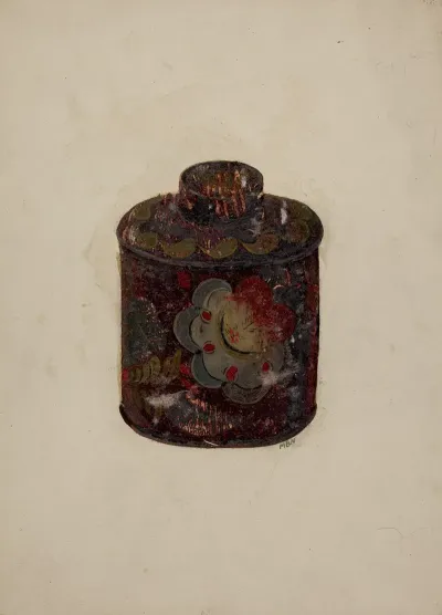 Toleware Canister 2