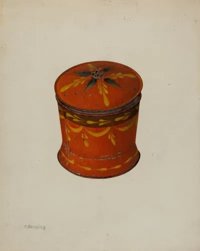 Toleware Sugar Bowl 2