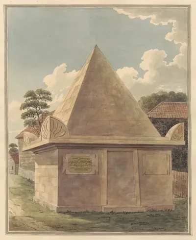 Tomb Of John Greg From Hampton Churchyard