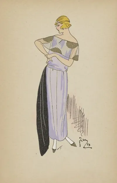 Toujours Chic Les Deshabilles Hiver 1921 1922 Dolitta