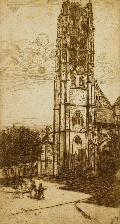 Tour St Laurent Rouen