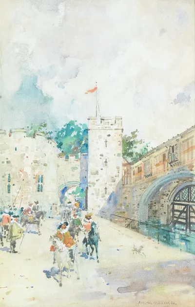 Tower Of London And Traitors Gate