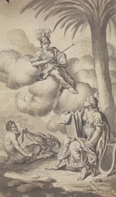 Town And Country Magazine Frontispiece For Vol IV 1772