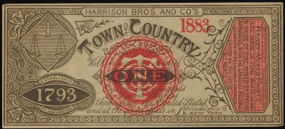 Town And Country Ready Mixed Paints Advertising Note
