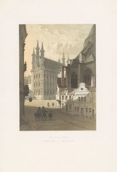 Town Hall At Louvain
