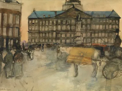 Town Hall In Amsterdam