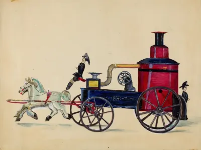 Toy Fire Engine 3
