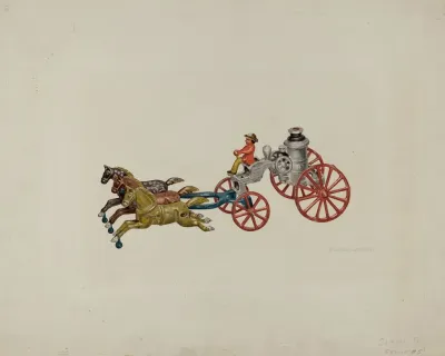 Toy Fire Engine 4