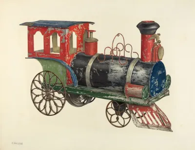 Toy Locomotive 2