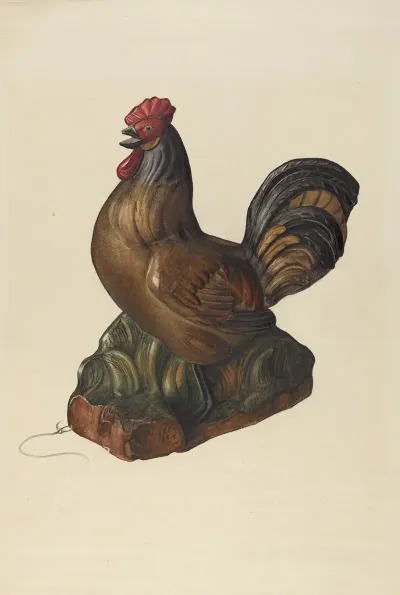 Toy Rooster 3