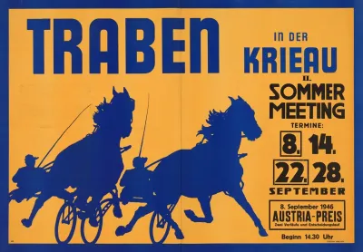 Traben In Der Krieau II Sommermeeting 1946